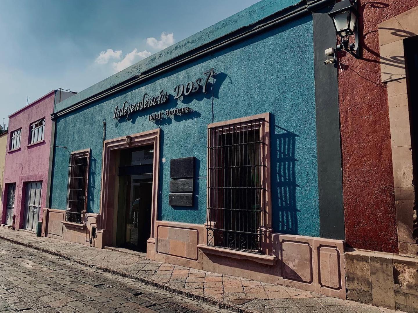Independencia Dos 7 Hotel Boutique Queretaro Luaran gambar