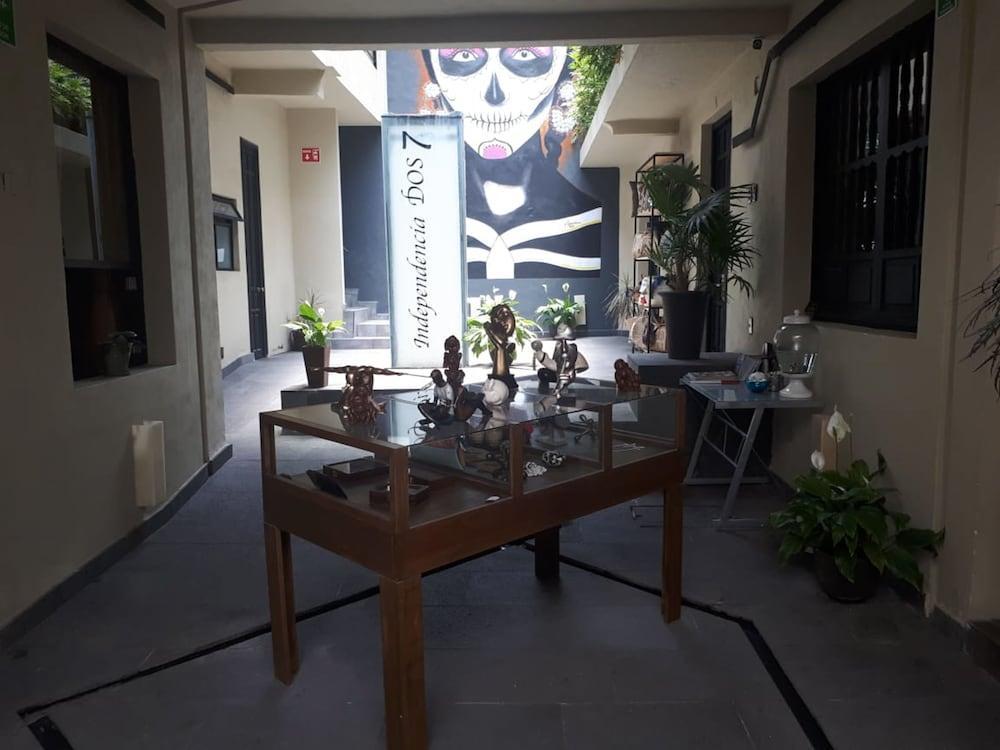 Independencia Dos 7 Hotel Boutique Queretaro Luaran gambar